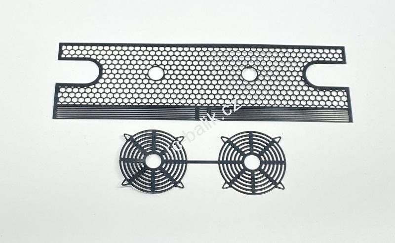 kovová mřížka chladiče Bronco 2021 stříbrná