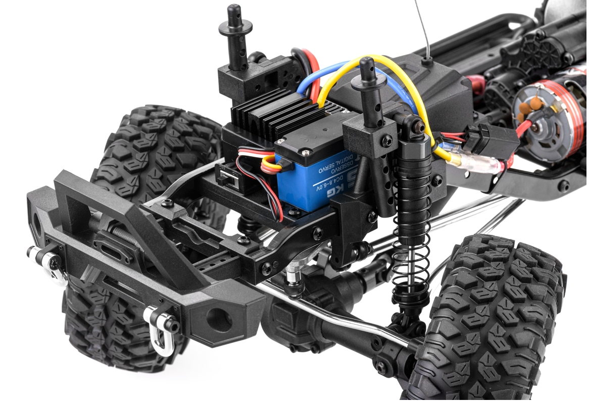 ROCK CRUISER V2 1/10 sada 2,4GHz, Červená