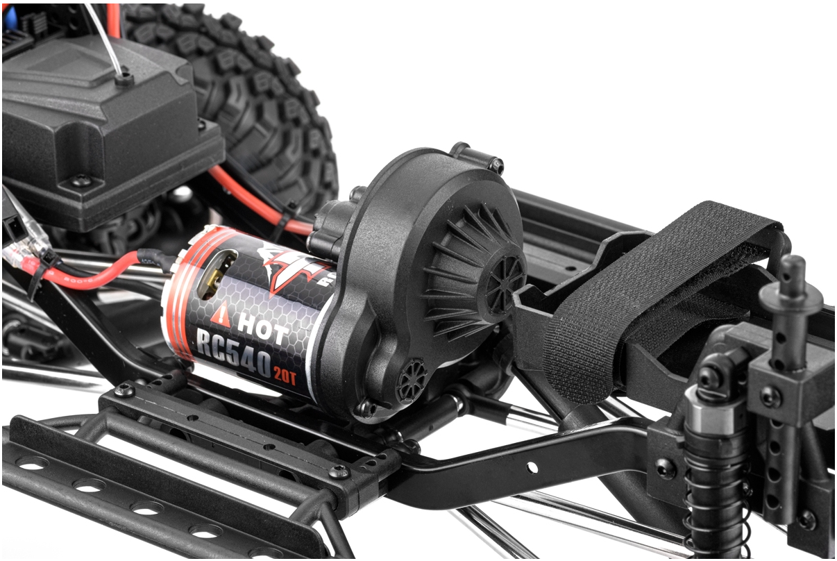 ROCK CRUISER V2 1/10 sada 2,4GHz, Červená