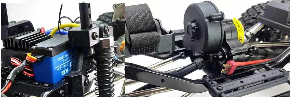 DEFIER V2 1/10 sada 2,4GHz, Žlutá
