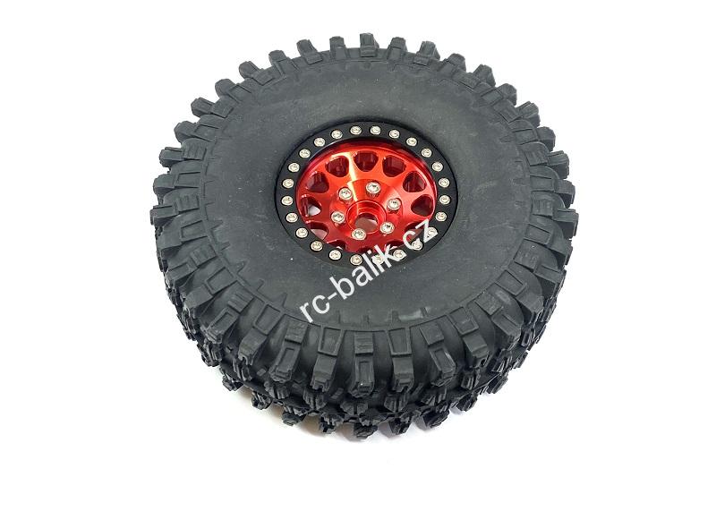 1ks kovový beadlock disk + pneu SS 120mm