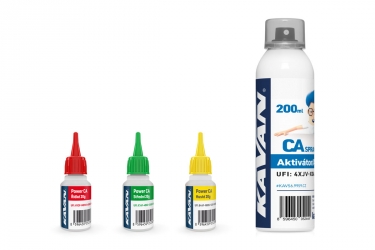 POWER CA PACK vteř.lepidla 3x20g (Ř,S,H) + aktivátor 200ml