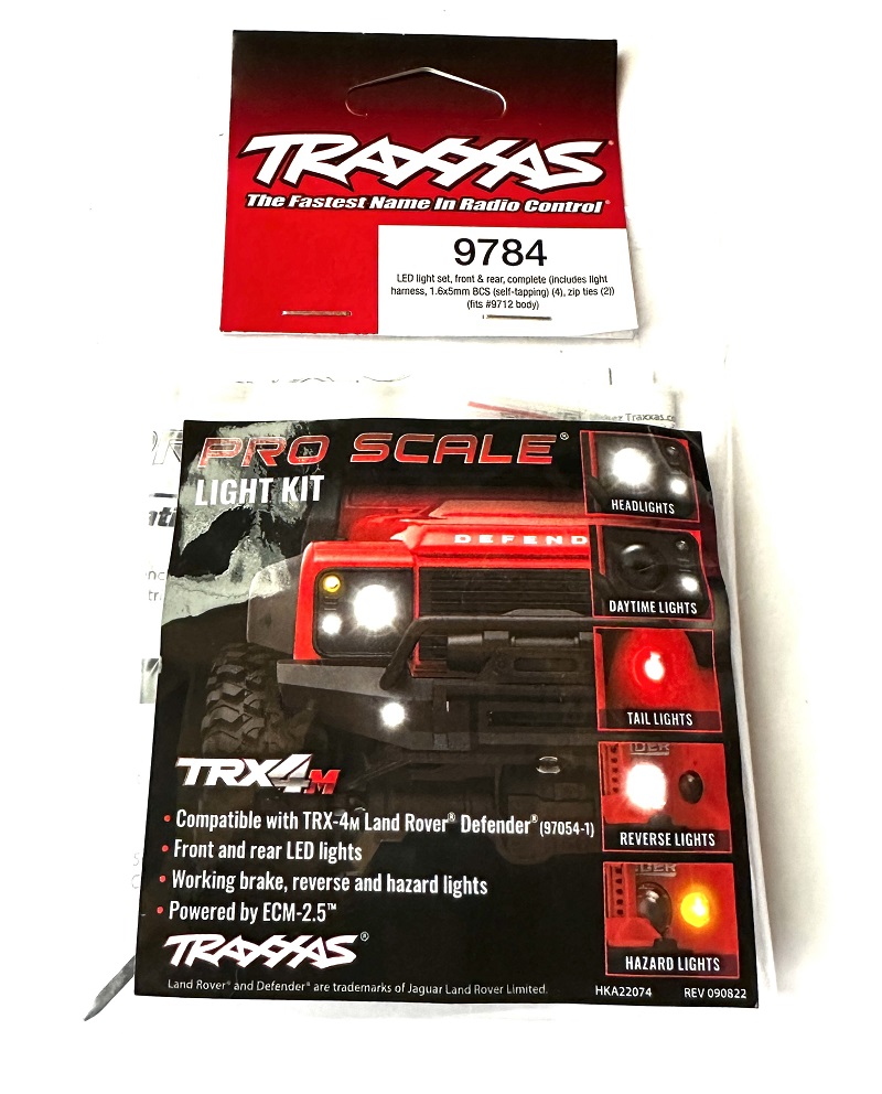 Traxxas LED osvětlení kompletní (pro #9712)