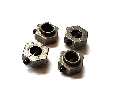 4x Traxxas náboj kola 12mm ocelový TRX-4
