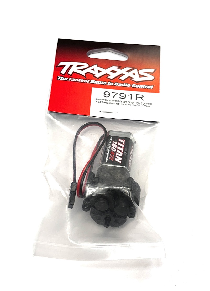 Traxxas převodovka kompletní low range 40.3:1 s motorem