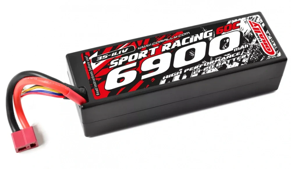 Sport Racing 60C - 6900mAh - 11,1V 3S - LiPo Stick Hardcase - T-Dean