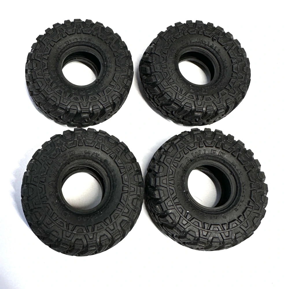 BAZAR 4x pneu s vložkou 1.0" 62x25mm - poškozené