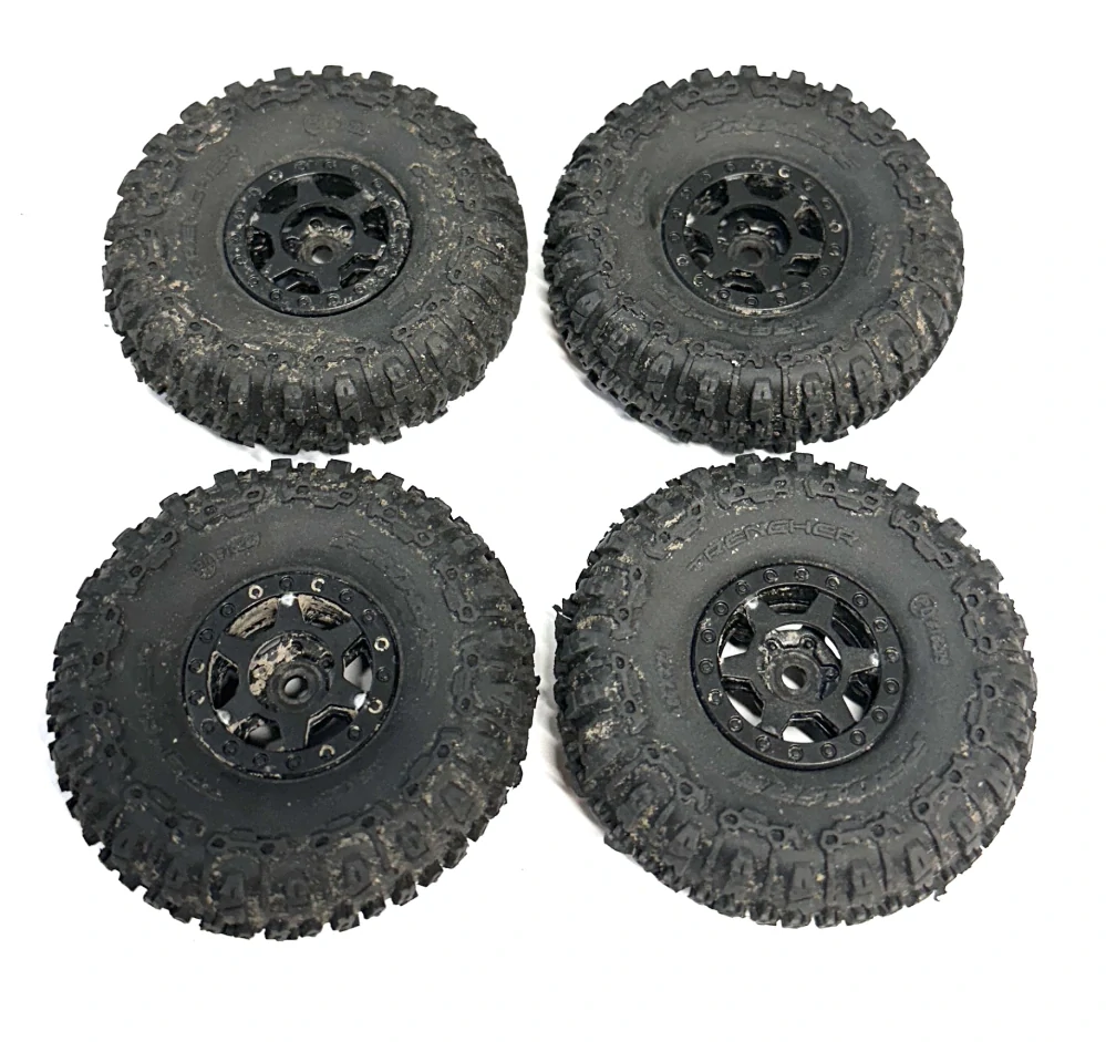 BAZAR - kola Pro-Line Trencher 1.0" + Beadlock disky + vložky Dual Stage
