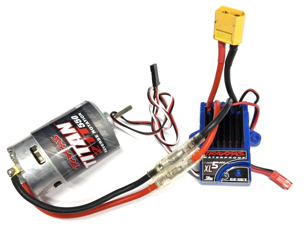 ZÁNOVNÍ - Traxxas XL-5 HV + Titan 21T 550
