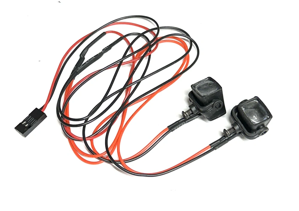 vyhladávací světlo na kapotu + 2X LED bílá