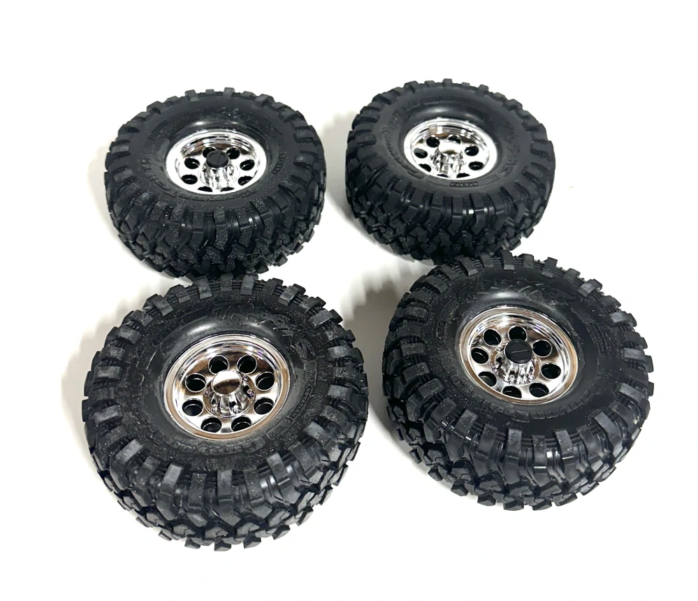 Traxxas kolo 1.9", disk classic chromovaný, pneu Canyon Trail (4)
