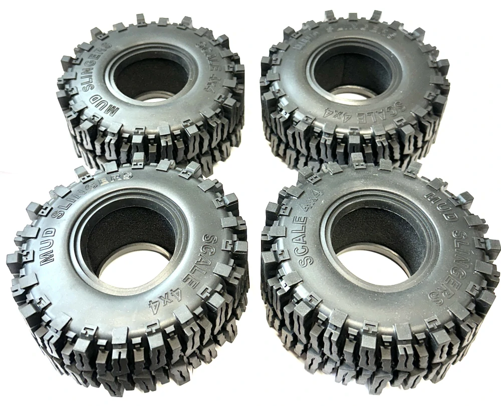 4x pneu 2.2" Mud Slingers 133x54mm