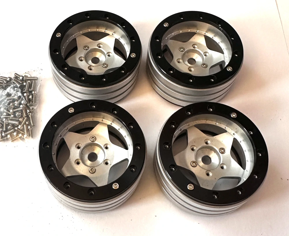 kovové beadlock disky 1.9 4ks - deepdish