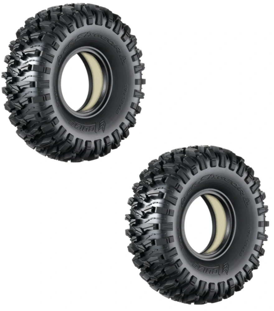 CR-SIXGEAR 1.9 - Pneumatiky s vložkou, 2 ks(120x46mm)