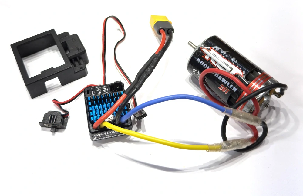 BAZAR - combo set - Hobbywing WP-1060 + motor 20T 550