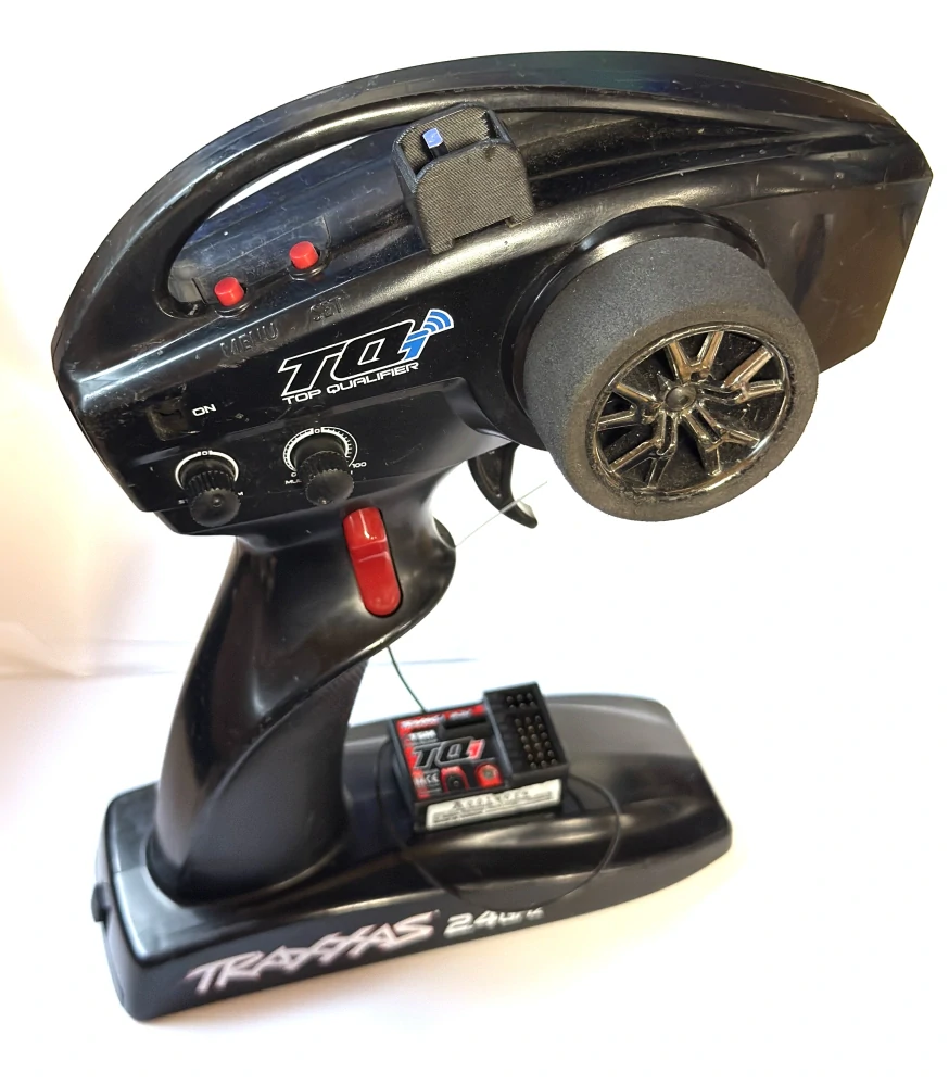 BAZAR RC souprava 4k.Traxxas TQi + 5k.přijímač 2.4GHz TSM