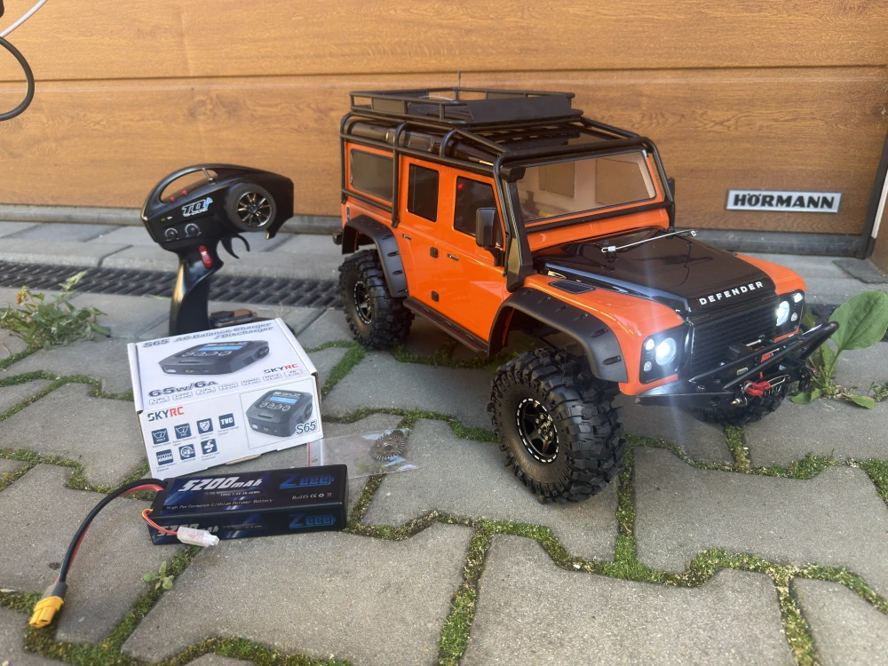 Traxxas TRX-4 Defender komplet set v tuningu