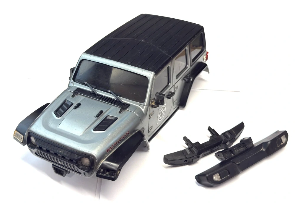 BAZAR - karoserie Jeep pro TRX-4m + nárazníky