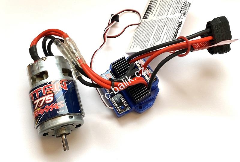 nový set Traxxas EVX-2 LVD + Titan 775