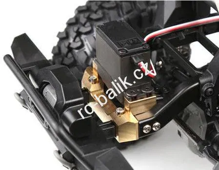 mosazné přední závaží 95g pro TRX-4 (držák serva a nárazníku)