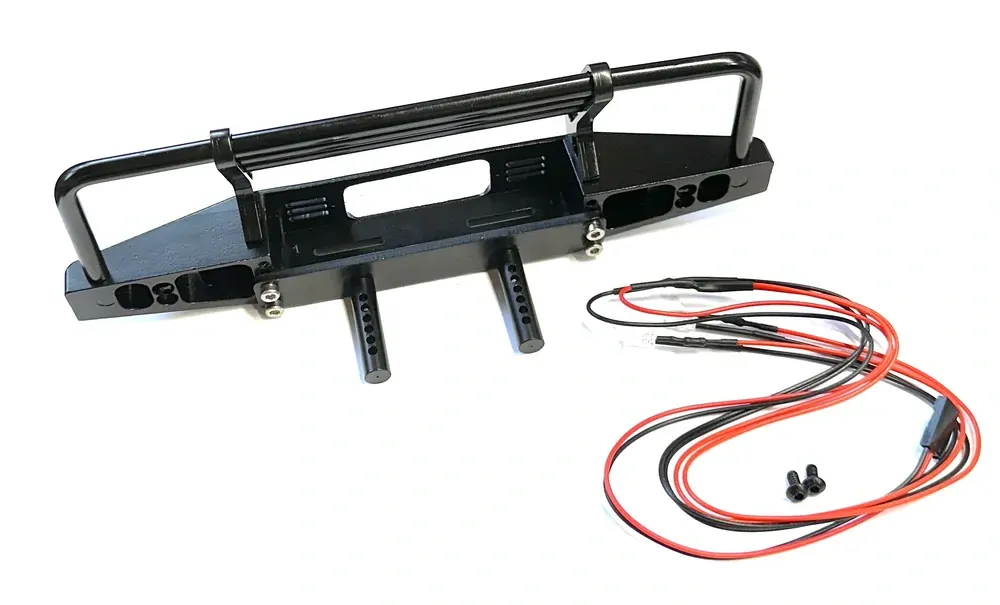 přední kovový nárazník TRX-4 + 2x LED 5mm bílá