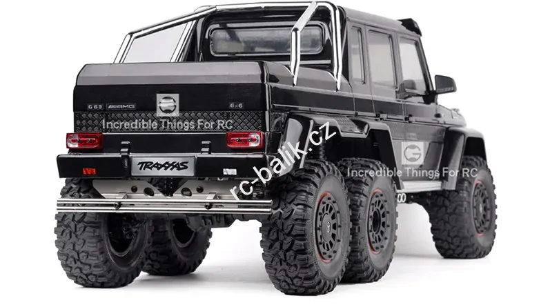 zadní kovový nárazník TRX-6 (nerez)