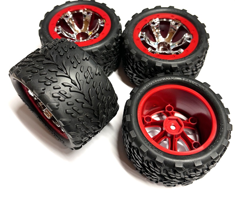 4x nové Traxxas kola Talon 2.2" + disky Traxxas Geode + vložky