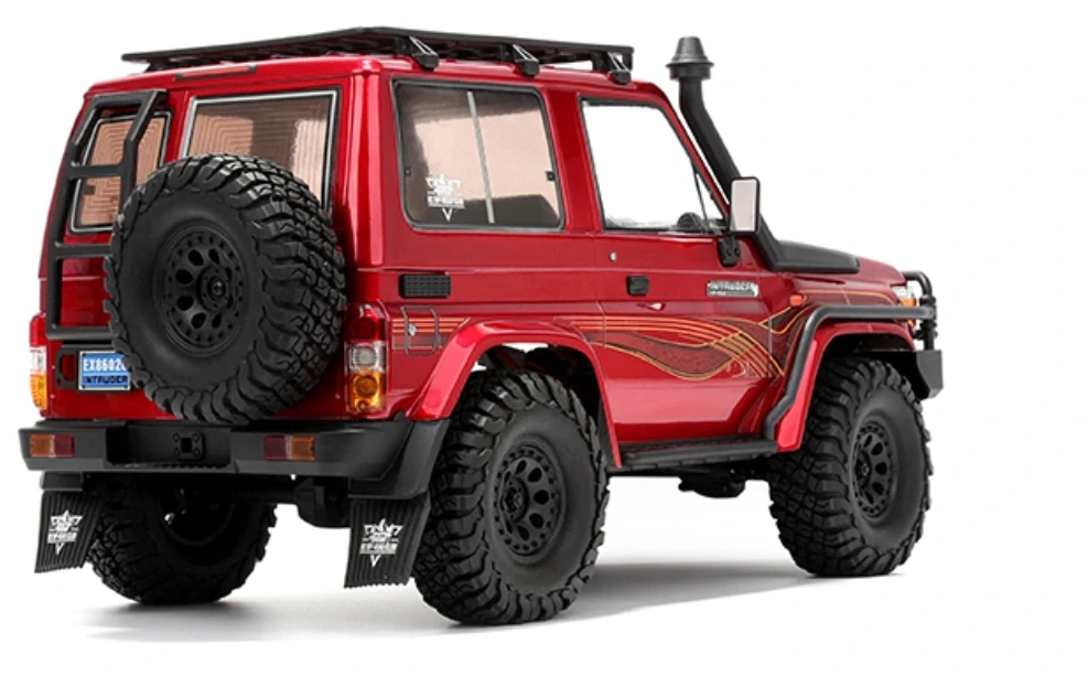 INTRUDER 1/10 sada 2,4GHz, Červená