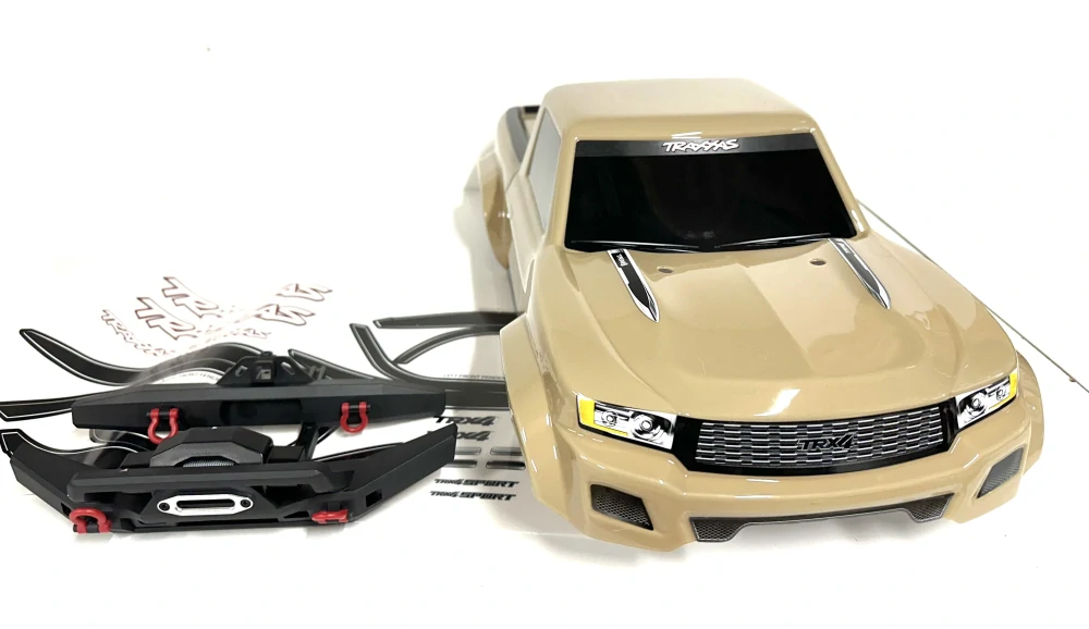 Traxxas karosérie TRX-4 Sport písková + nárazníky
