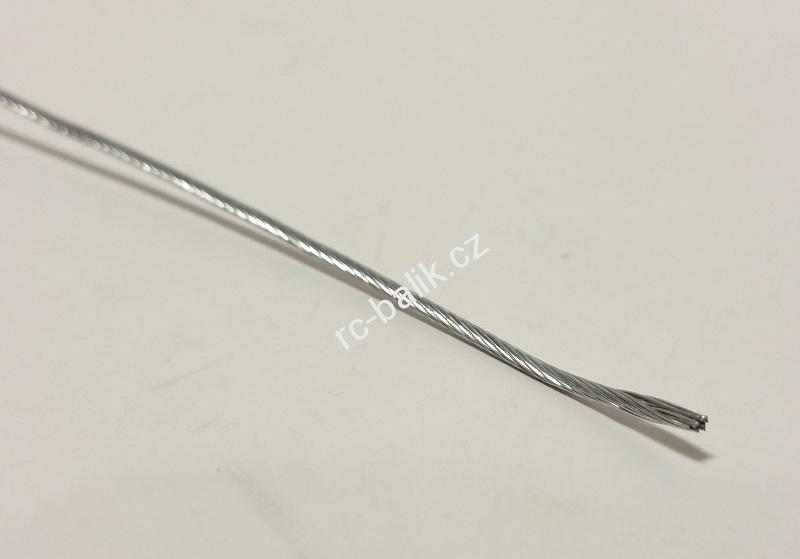 ocelové lanko 0,5mm (délka 1m)