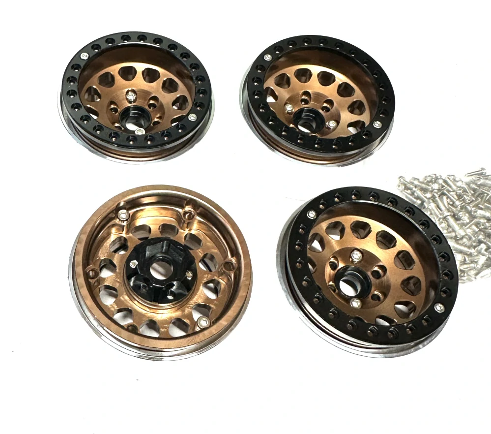 kovové beadlock disky 1.9 4ks - deepdish