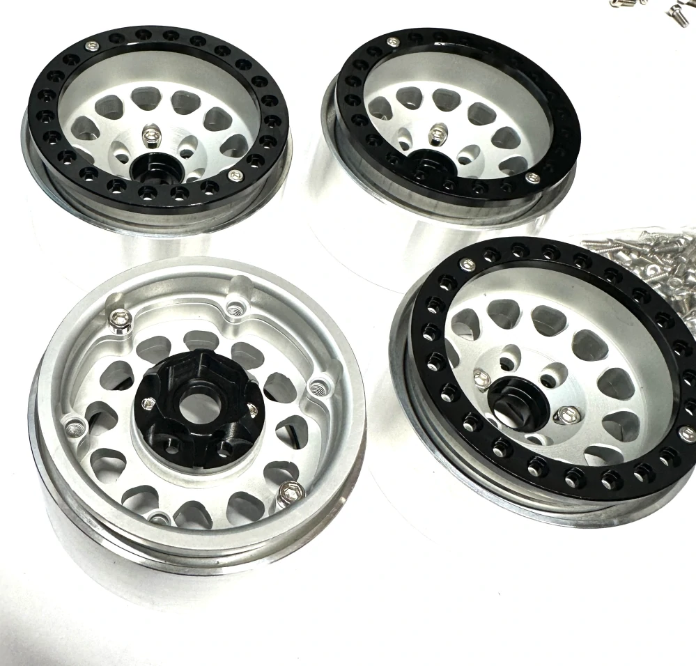 kovové beadlock disky 1.9 4ks - deepdish 