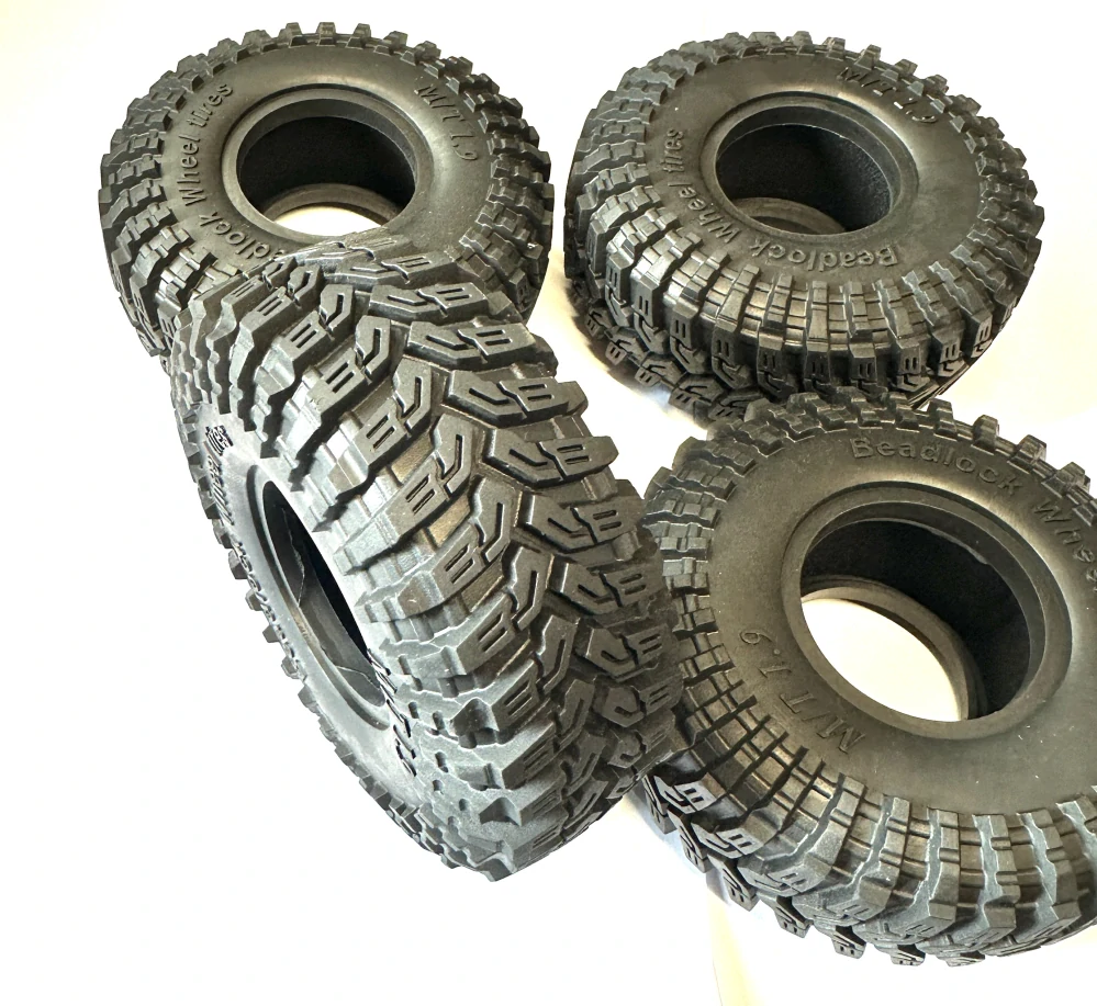 4x pneu M/T 1.9" 114x45mm 