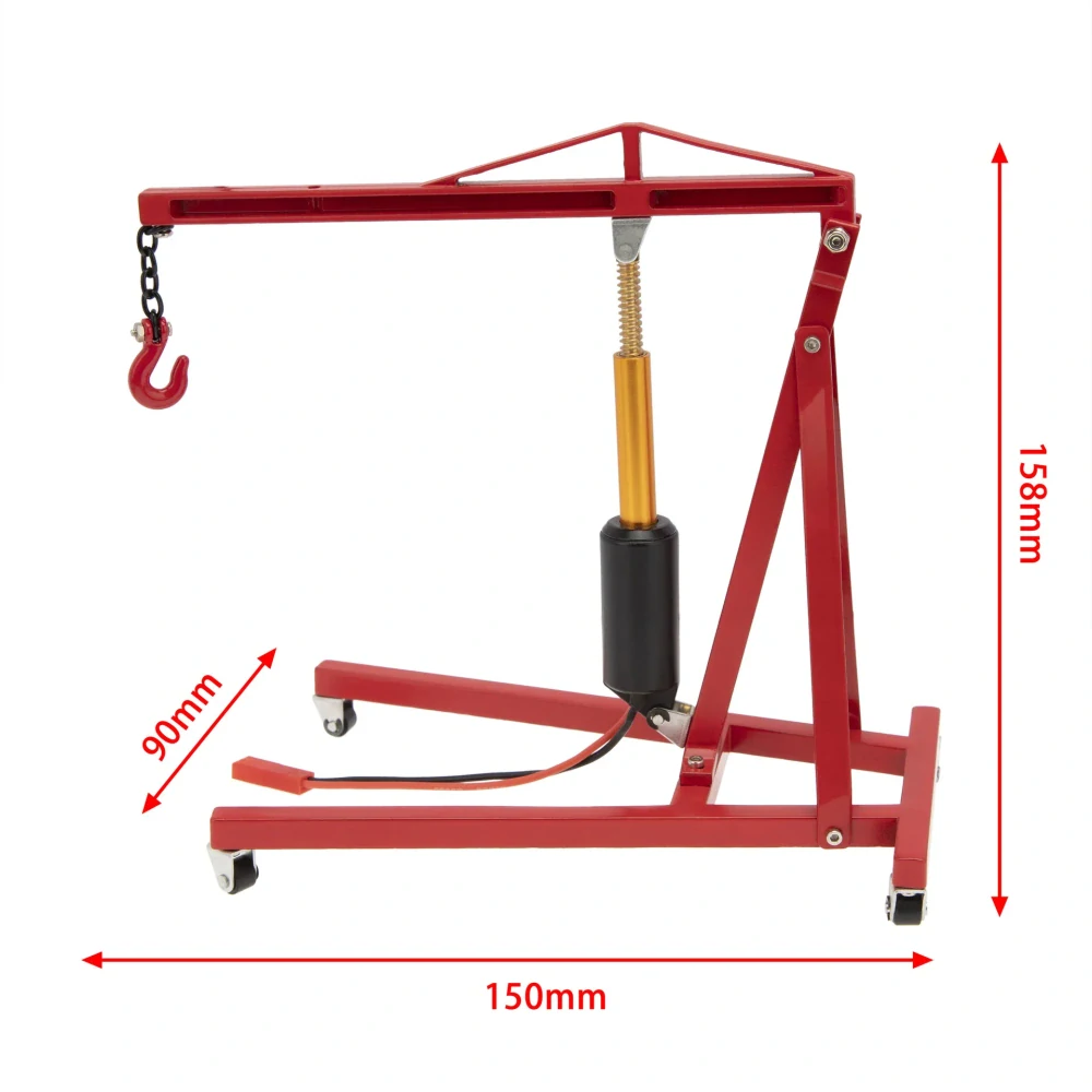 kovový scale zvedák motoru / převodovky 1/10