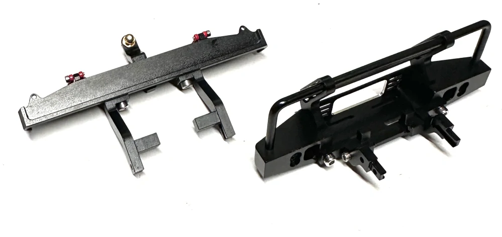 přední + zadní kovový nárazník TRX-4M Defender včetně tažného