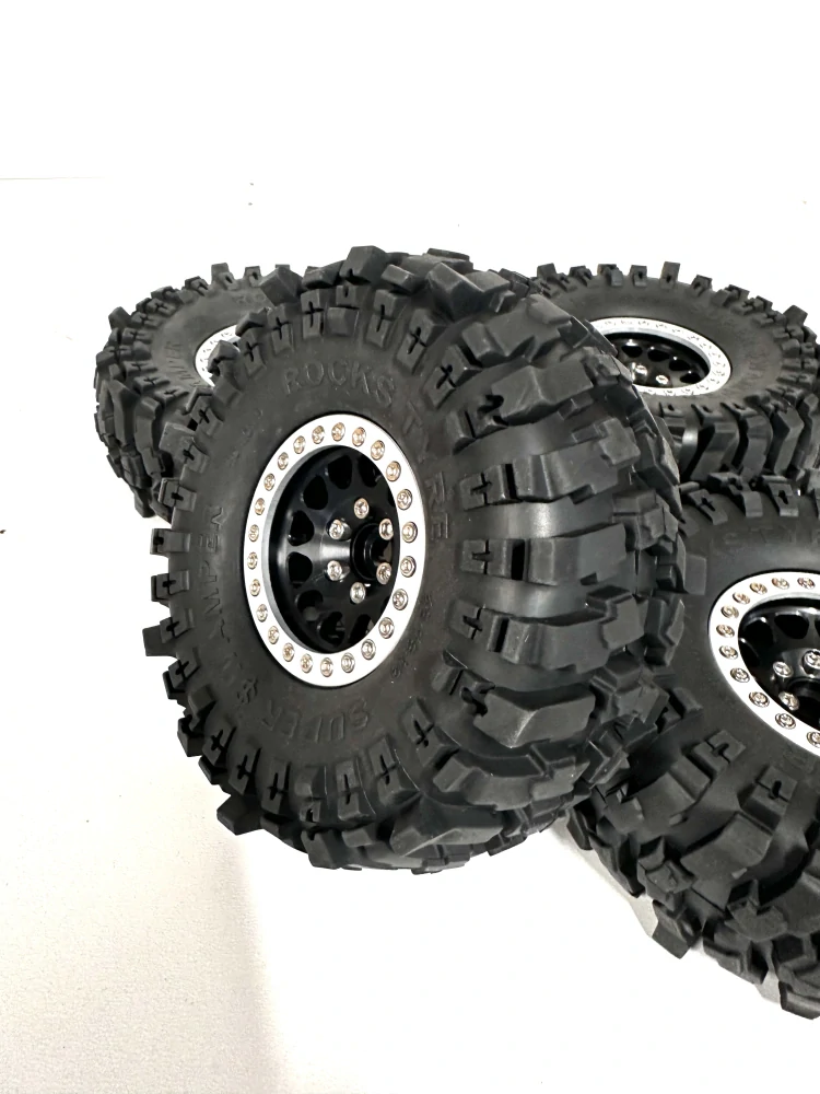 kovové beadlock disky + 4x pneu MudStrike 1.9" 118mm 