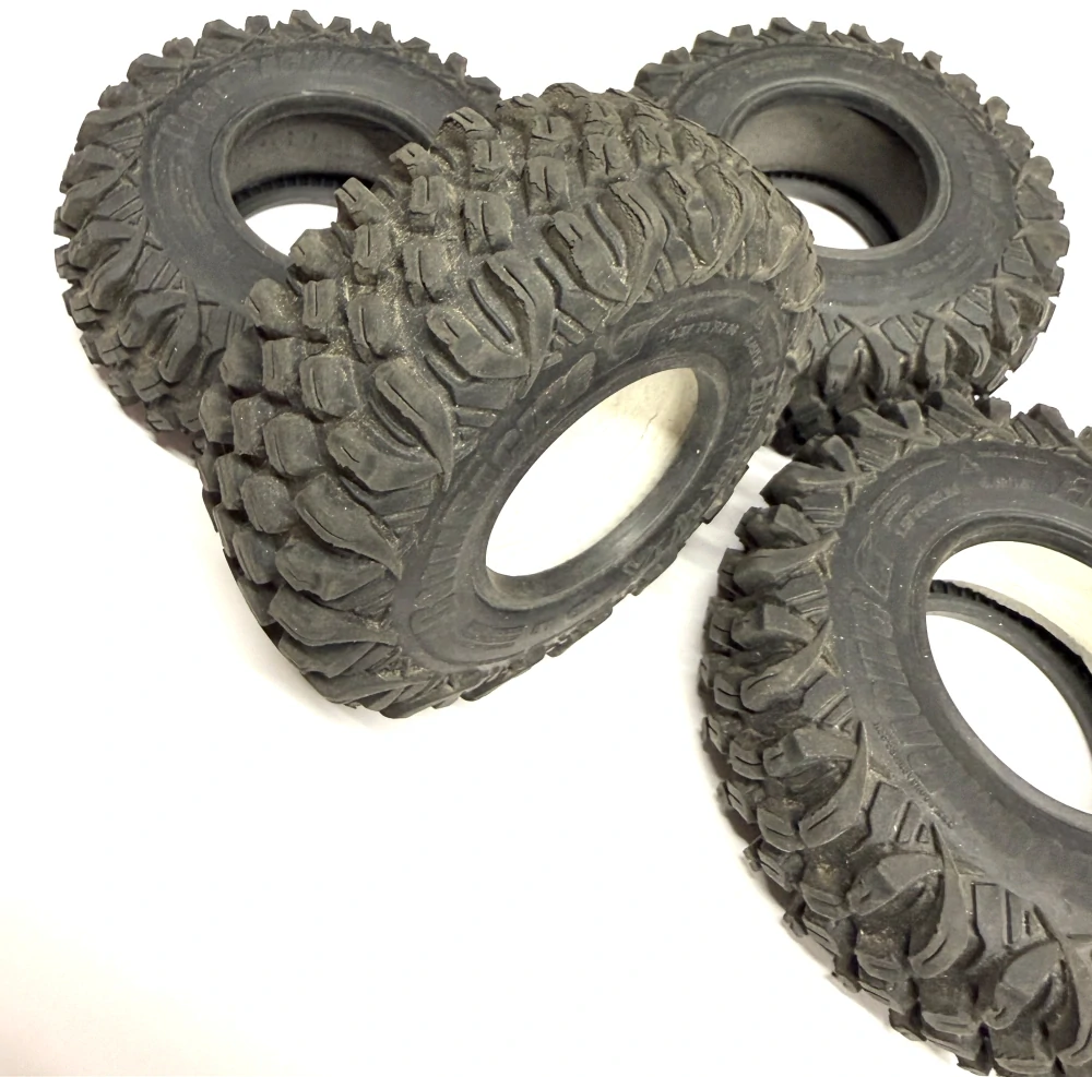 BAZAR- 4ks PNEU Boom Racing HUSTLER M/TX 1.9 Crawler Tire W/ 2-Stage Foams