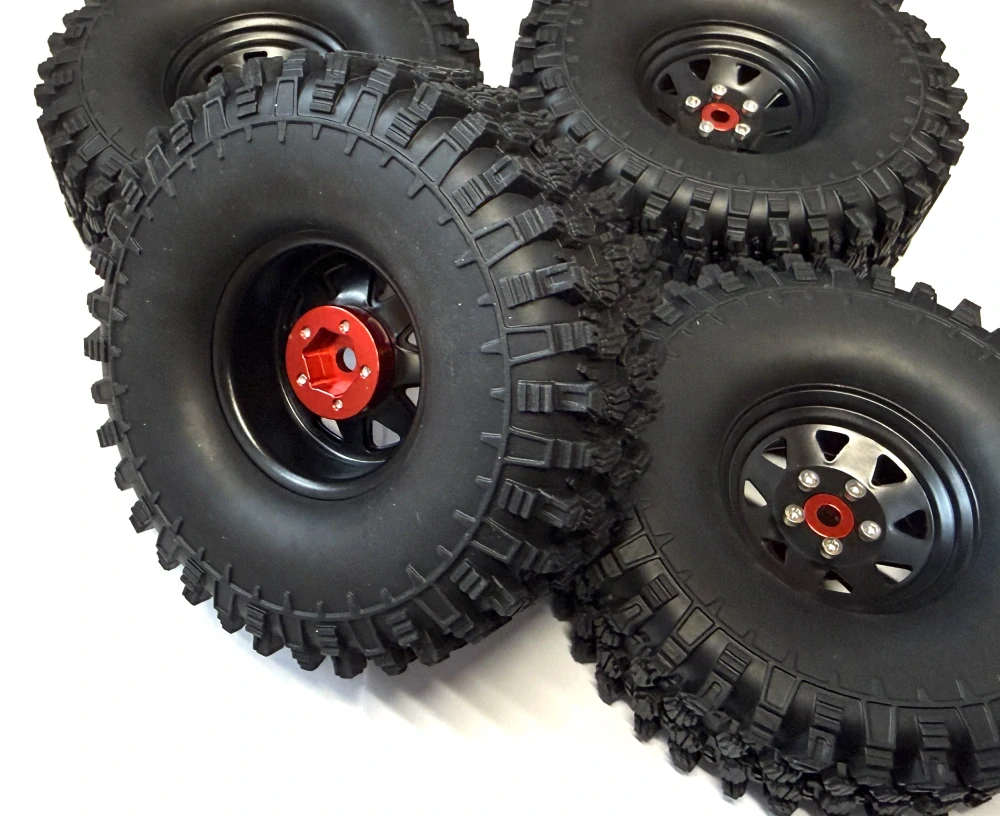 kovové beadlock disky + 4x pneu SS 120mm