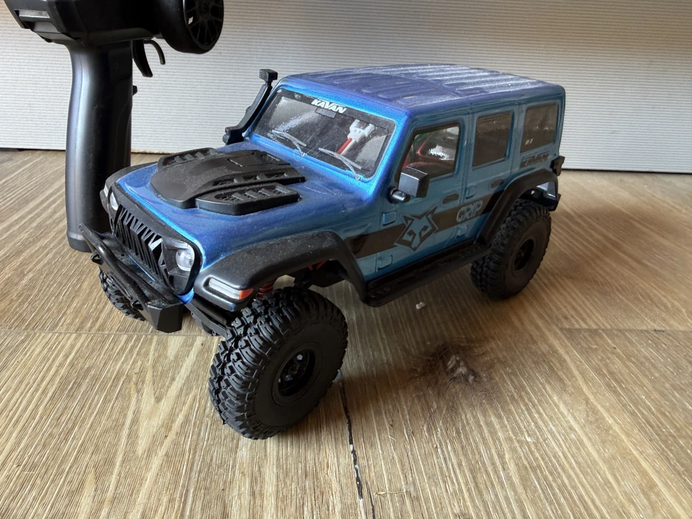 BAZAR - KAVAN GRE-18 RTR crawler 1:18 - modrý