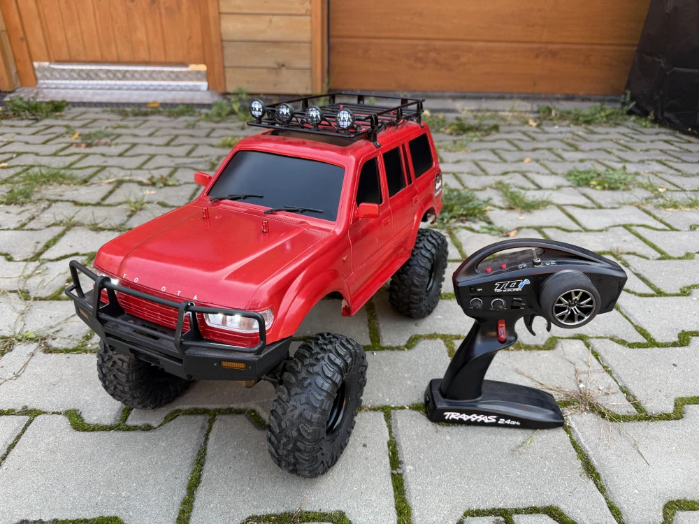 ZÁNOVNÍ Traxxas TRX-4 Toyota LC80 ABS lift kit v tuningu