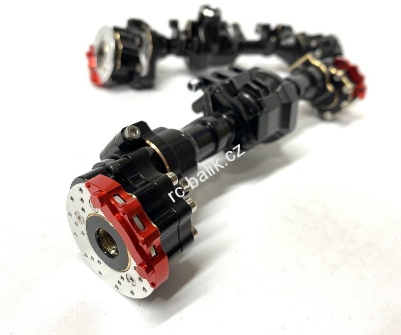 těžké celokovové nápravy TRX-4 (810g) pouze obaly