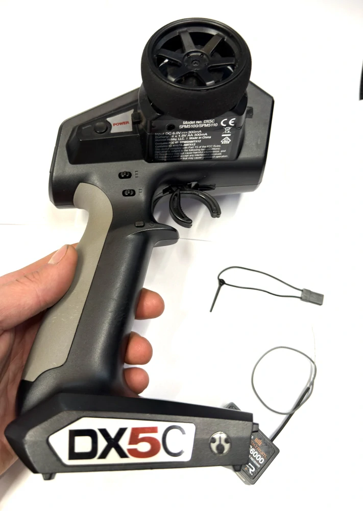 BAZAR RC souprava Spektrum DX5C + přijímač SRS6000