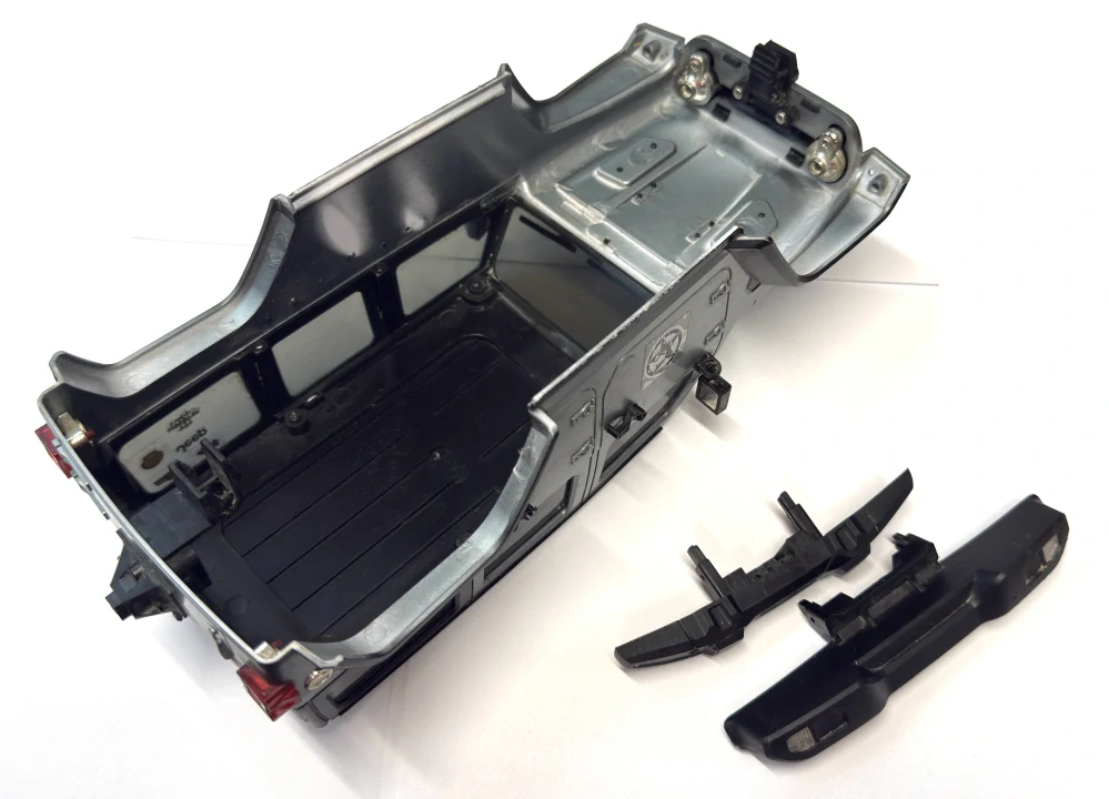 BAZAR - karoserie Jeep pro TRX-4m + nárazníky