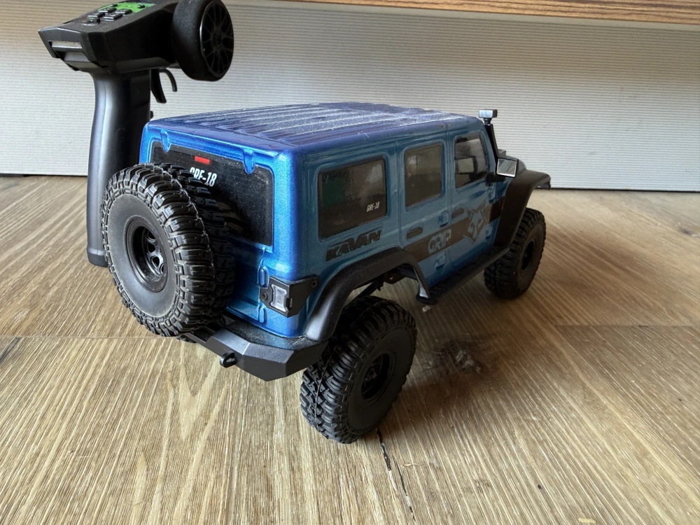 BAZAR - KAVAN GRE-18 RTR crawler 1:18 - modrý