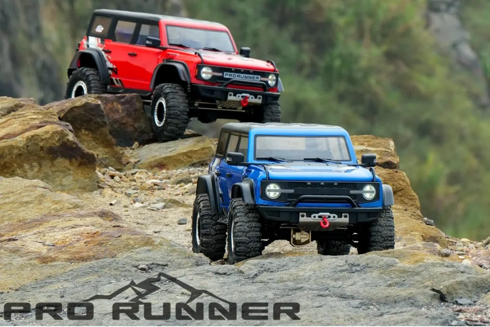 PRO RUNNER 1/10 sada 2,4GHz, Červená