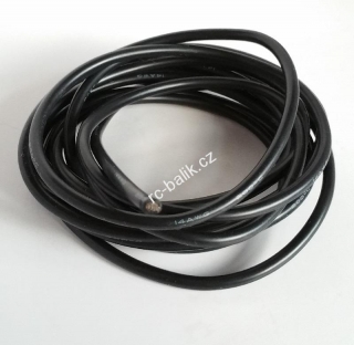 silikonový kabel 20AWG černý