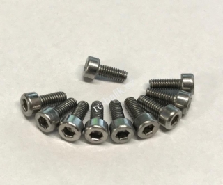 nerezový imbus šroub M2,5x4mm válcová hlava 10ks
