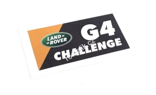 samolepka - polep G4 Challenge malá