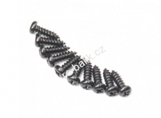 samořezný šroub M2,6x6mm Philips hlava 10ks