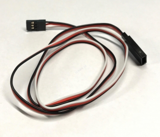 prodlužovací servo kabel 60cm Futaba 26AWG